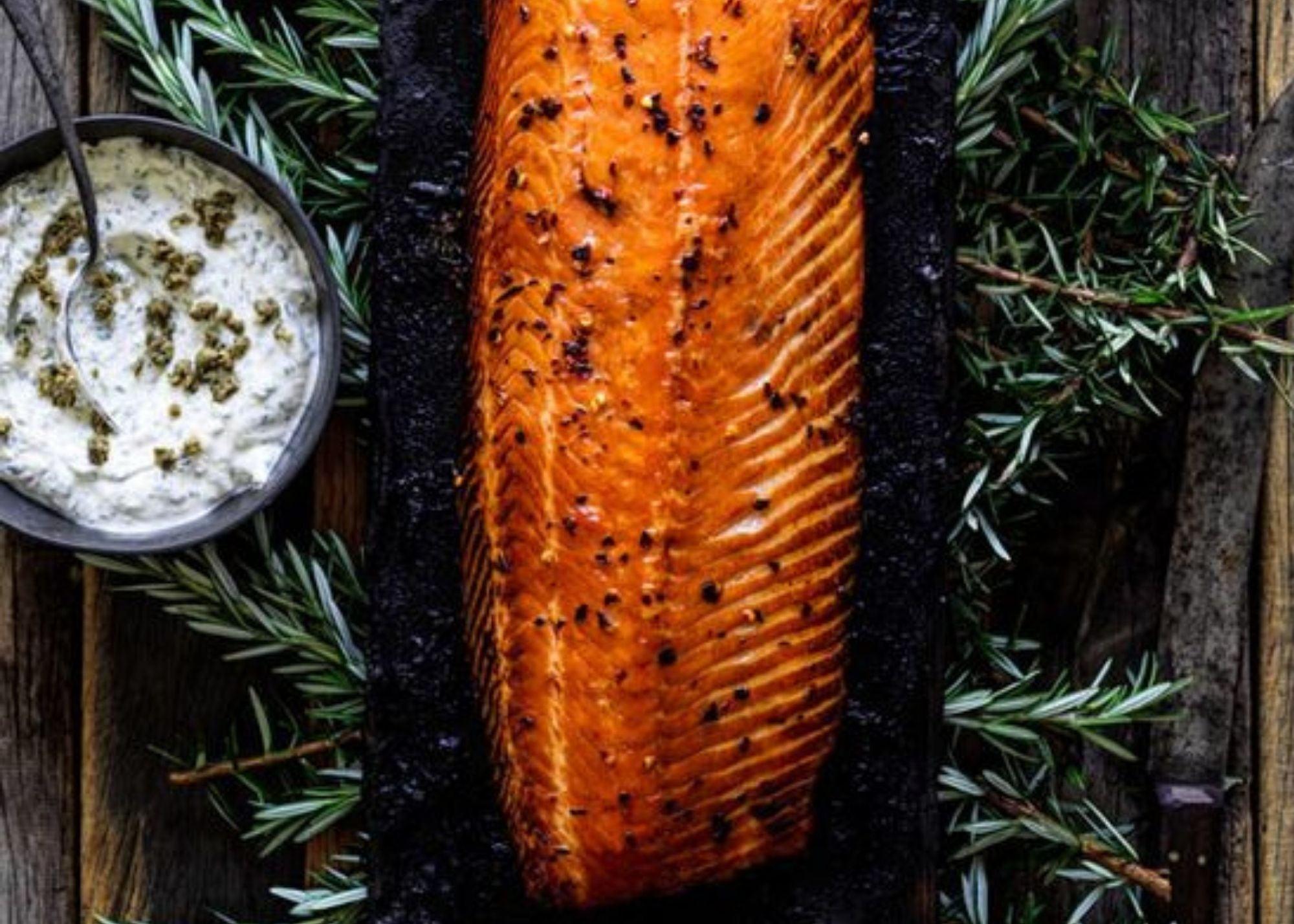 Cured smoked salmon best sale