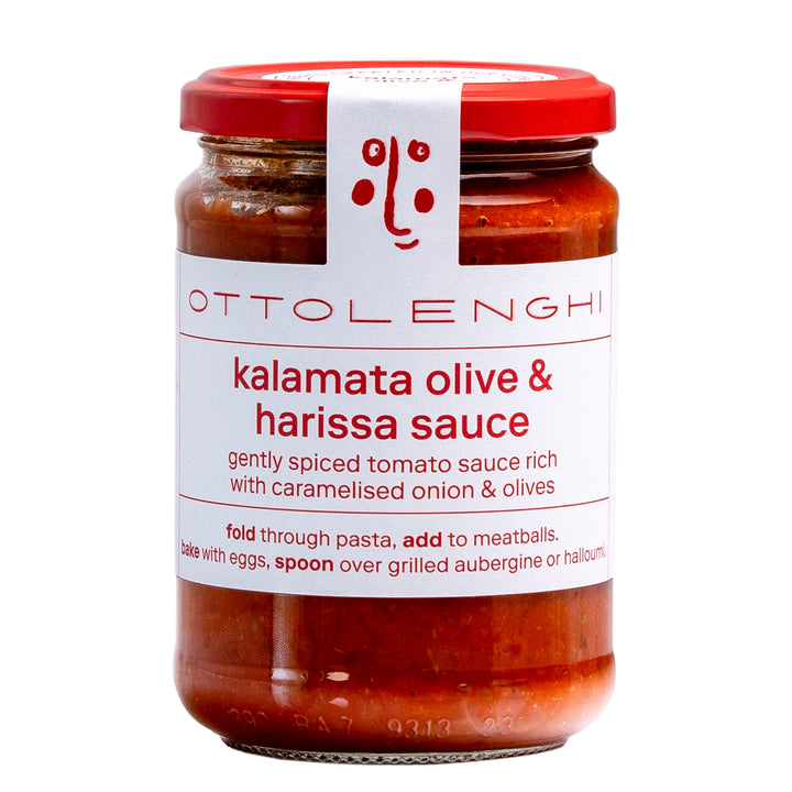 Ottolenghi Kalamata Olive & Harissa Sauce 350g