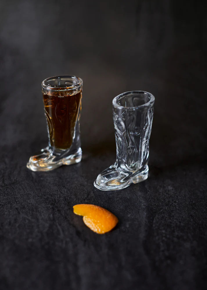 Cowboy Boot Shot Glasses - Set of 2