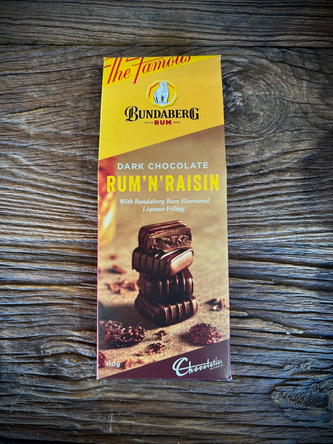 Bundaberg Dark Choc Rum 'N' Raisin Truffles