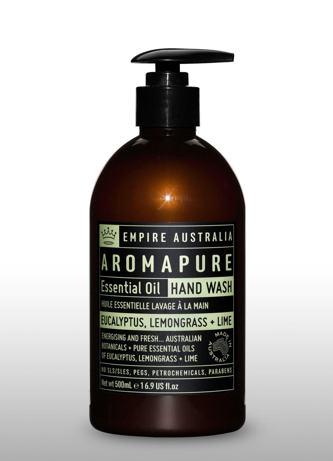 AROMAPURE Eucalyptus, Lemongrass & Lime Hand Wash - The Hamilton Hamper