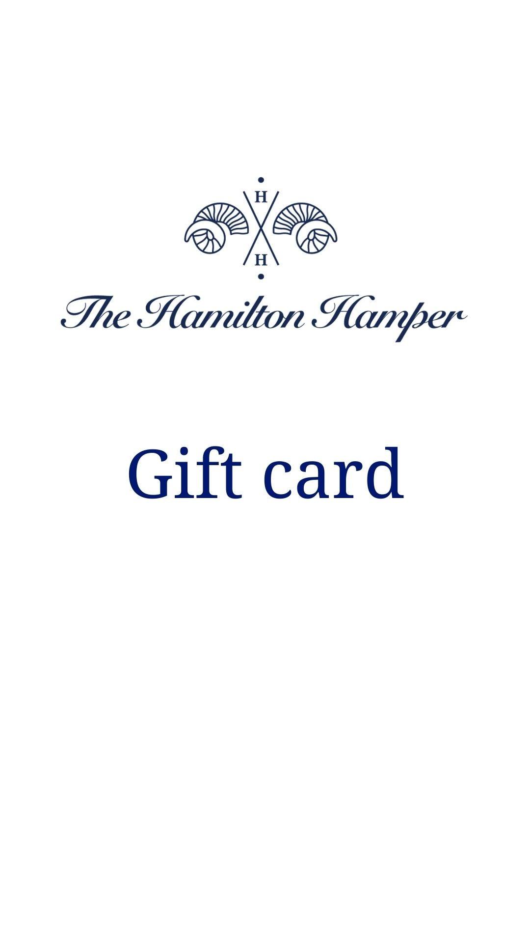 Gift Voucher - The Hamilton Hamper