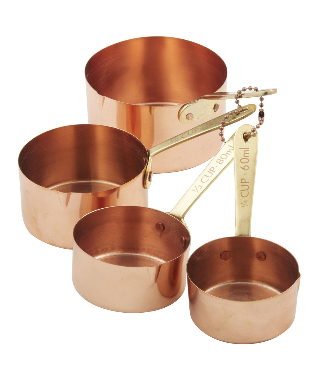 Copper Measuring Cup Set - The Hamilton Hamper