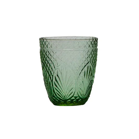 FCC Vintage Tumblers Green - The Hamilton Hamper