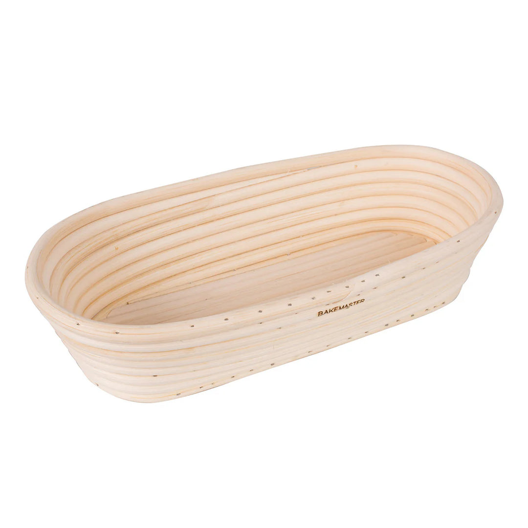 Bakemaster Oval Proving Basket 27 x 13cm