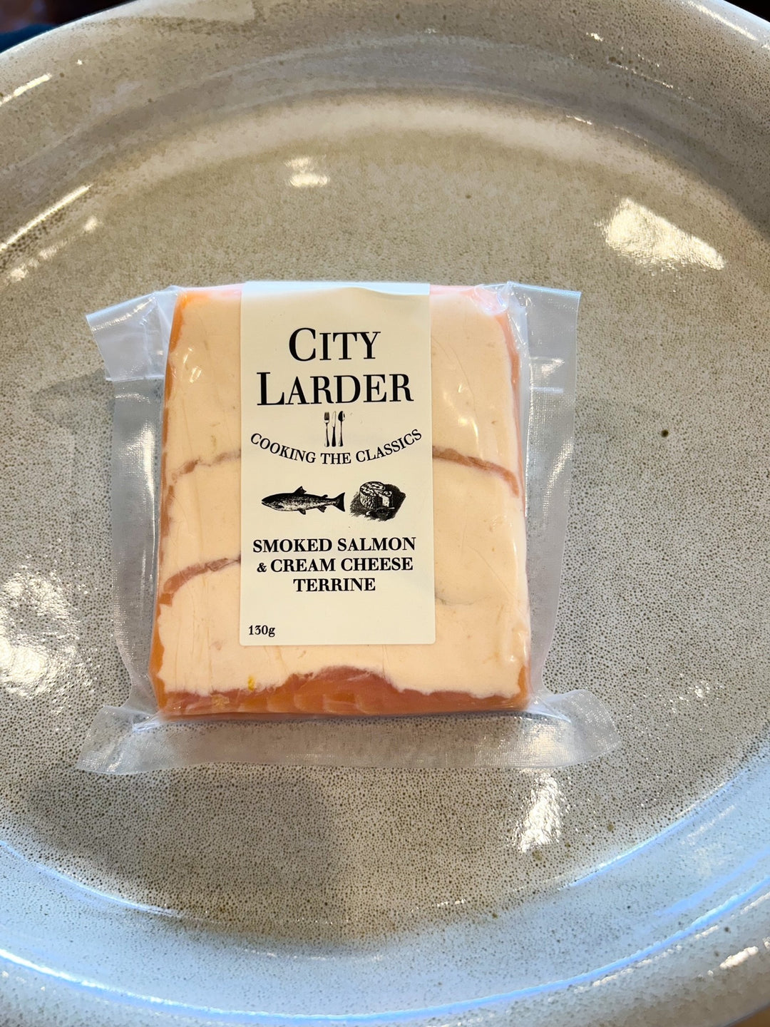 City Larder - Smoked Salmon and Cream Cheese Terrine 130g