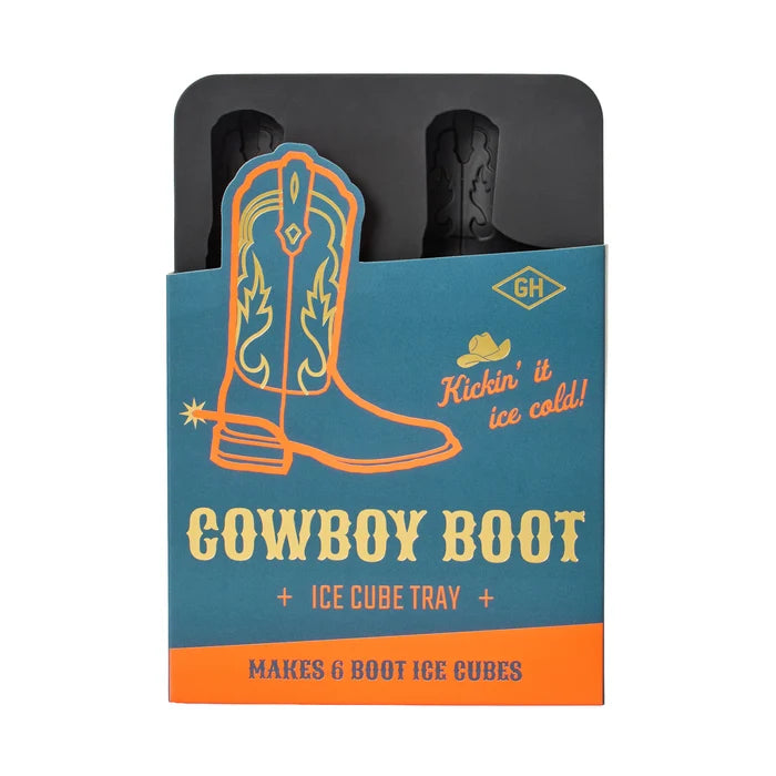 Cowboy Boot Ice Cube Tray