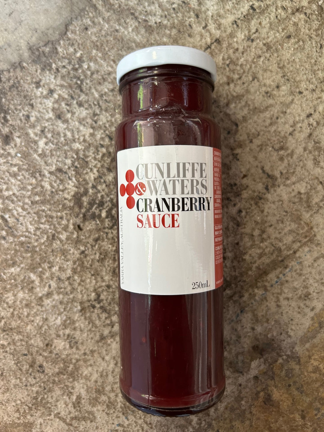 Cunliffe & Waters Cranberry Sauce