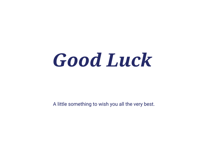 Choose your message Card