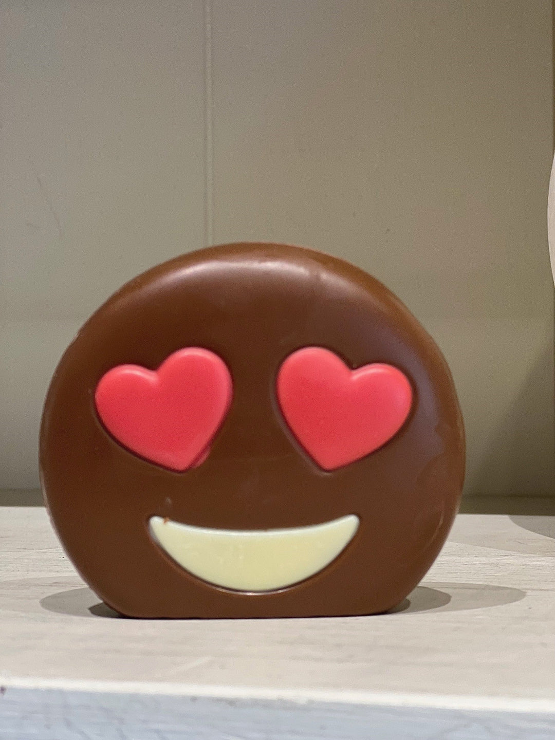 Heart Eyes Chocolate Emoji