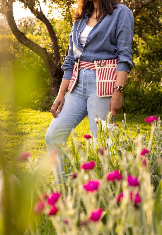 Le Sac Red and white stripe