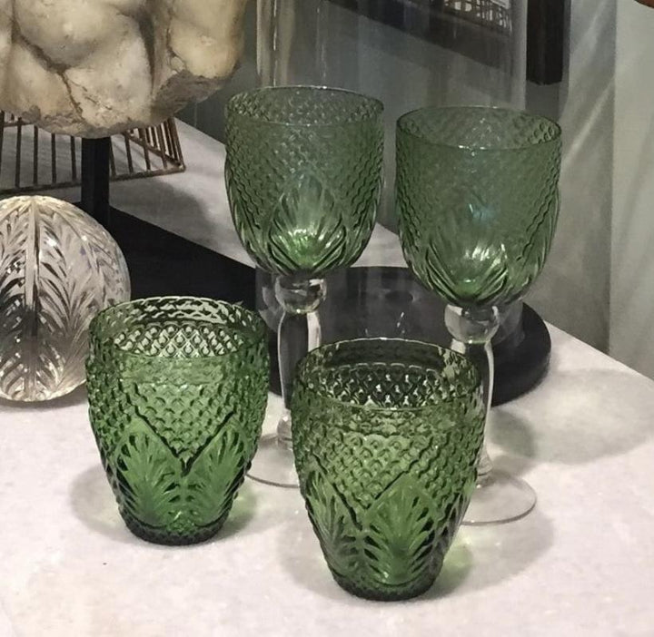 FCC Vintage Tumblers Green