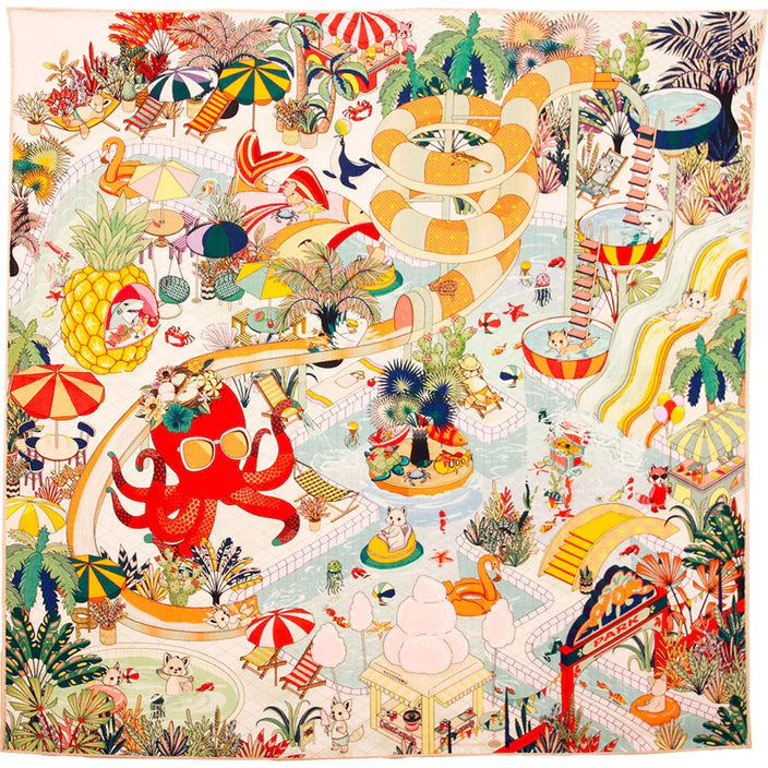 MAISON MANLI Silk Scarf 50X50CM