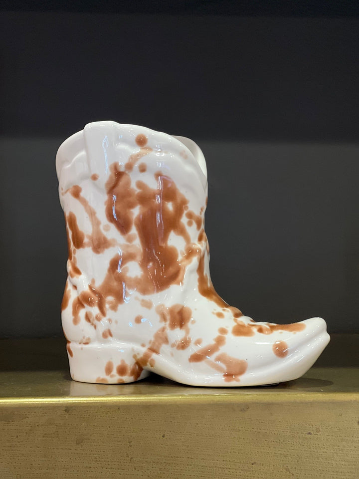 Nashville Cowboy Boot Candle - Desert Peach