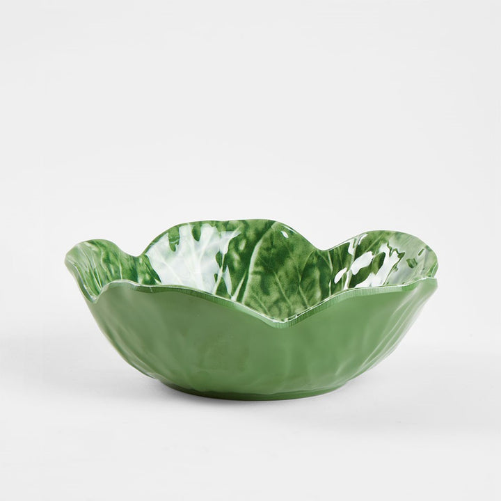 Luxe Cabbage Leaf  Serving Ware