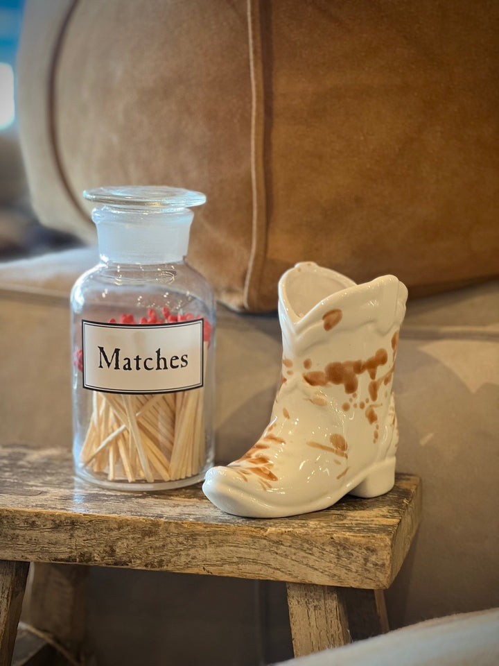 Nashville Cowboy Boot Candle - Desert Peach