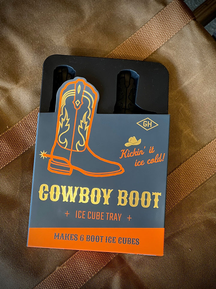 Cowboy Boot Ice Cube Tray