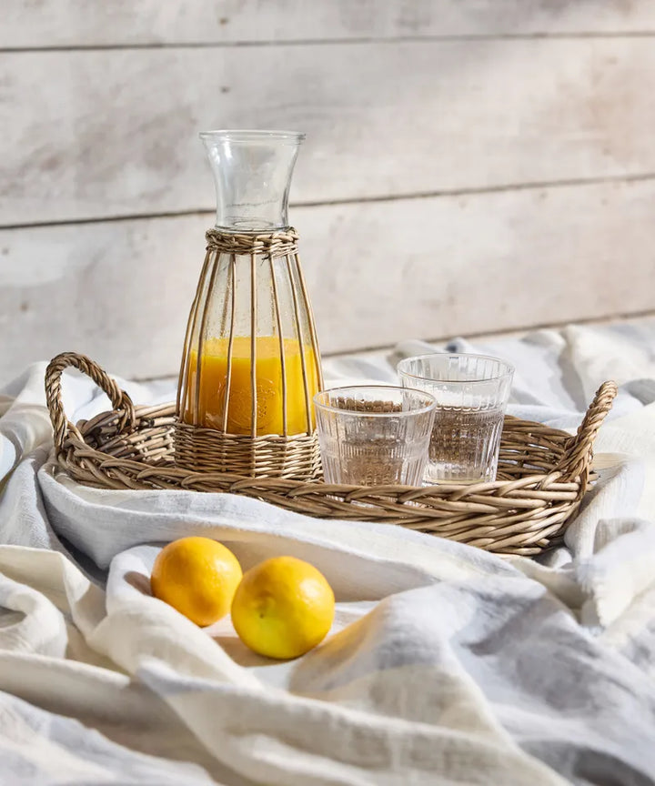 Riviera Oval Wicker Trays