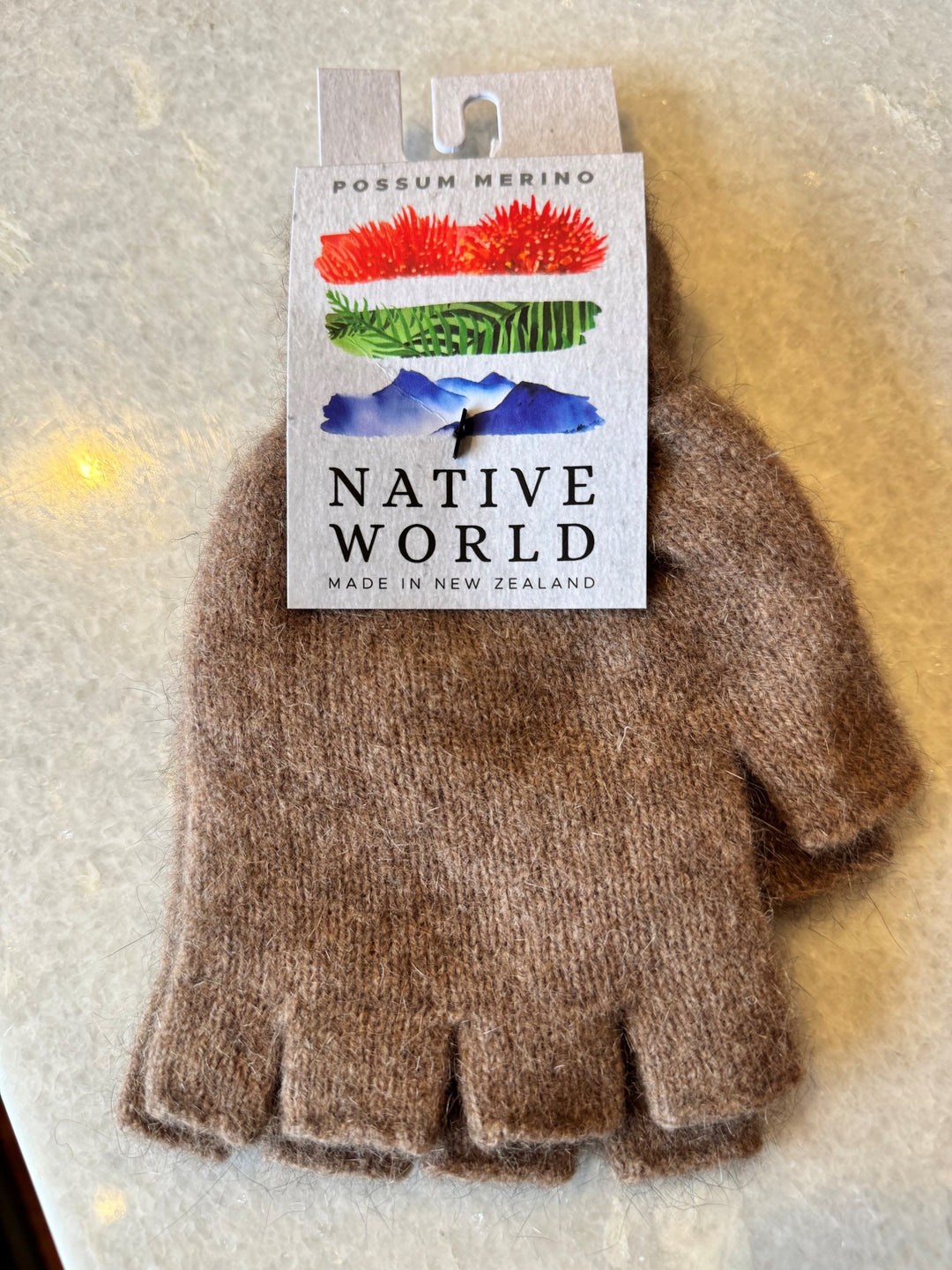 Native World Plain Fingerless Glove