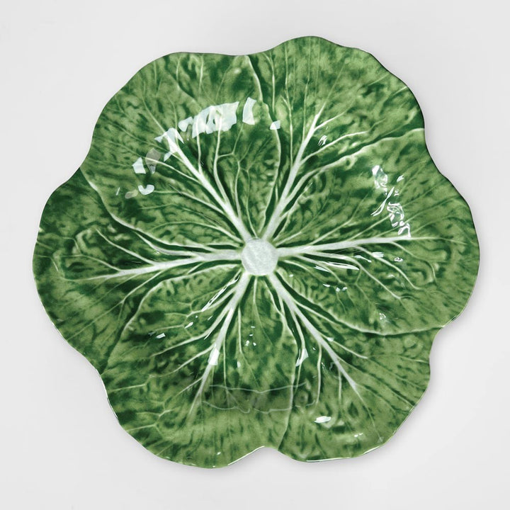 Luxe Cabbage Leaf  Serving Ware