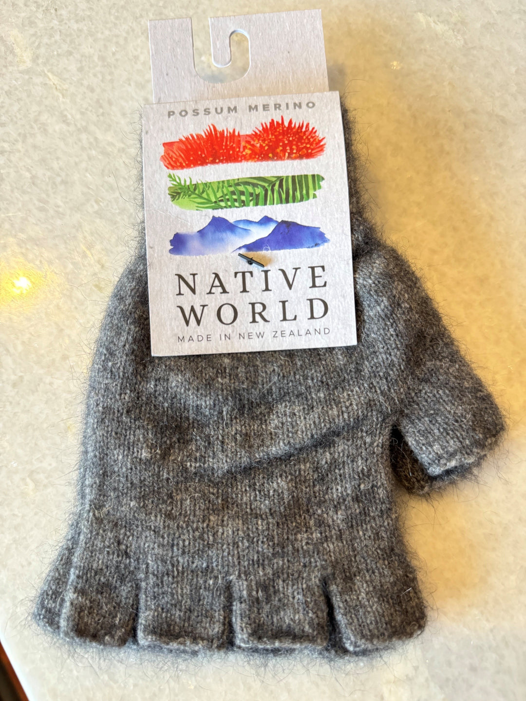Native World Plain Fingerless Glove