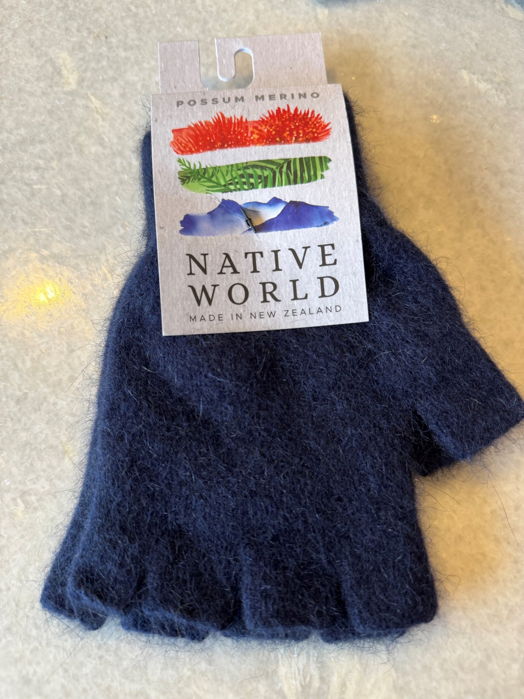 Native World Plain Fingerless Glove