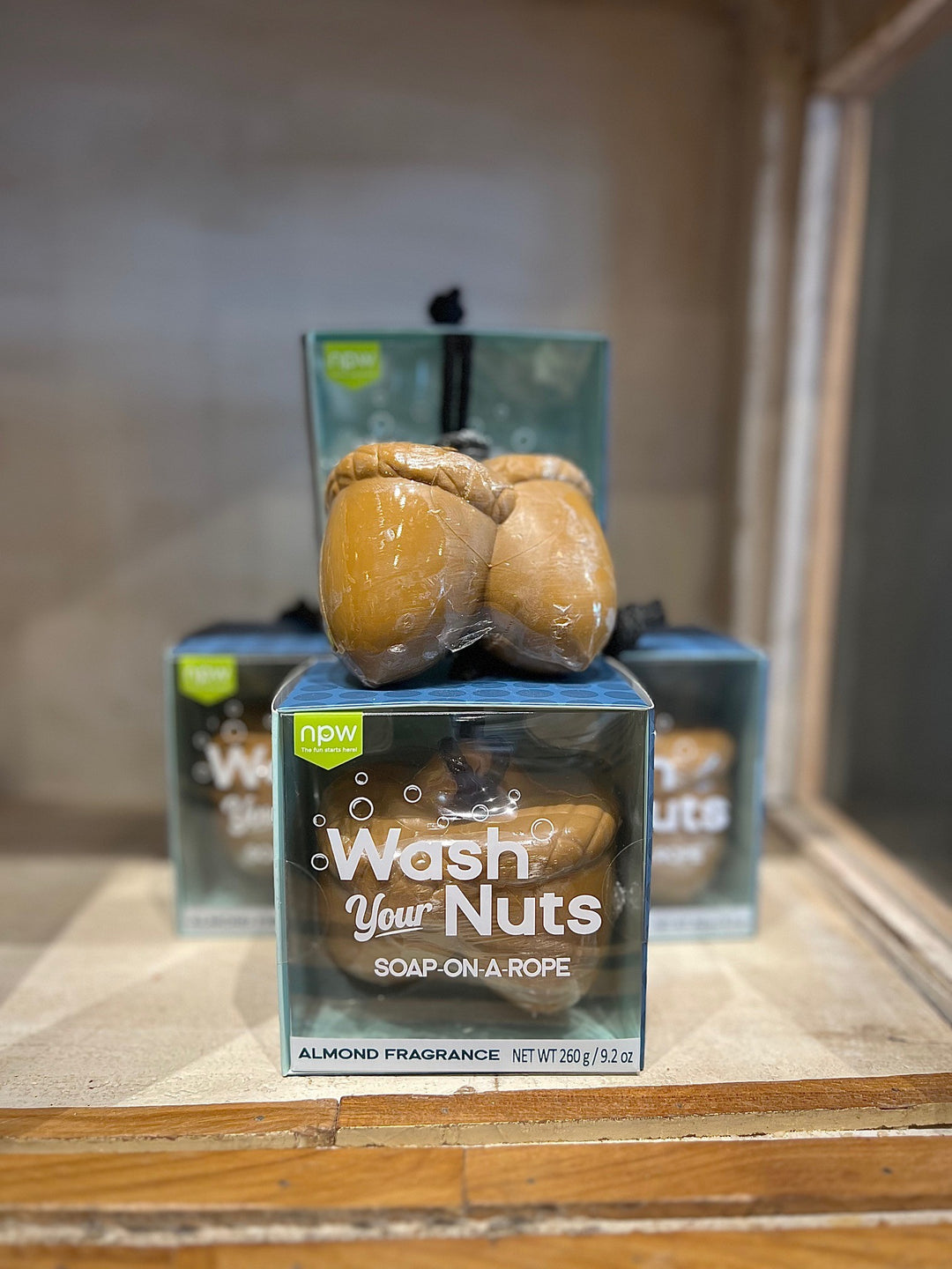 Wash Your Nuts Soap on a Rope