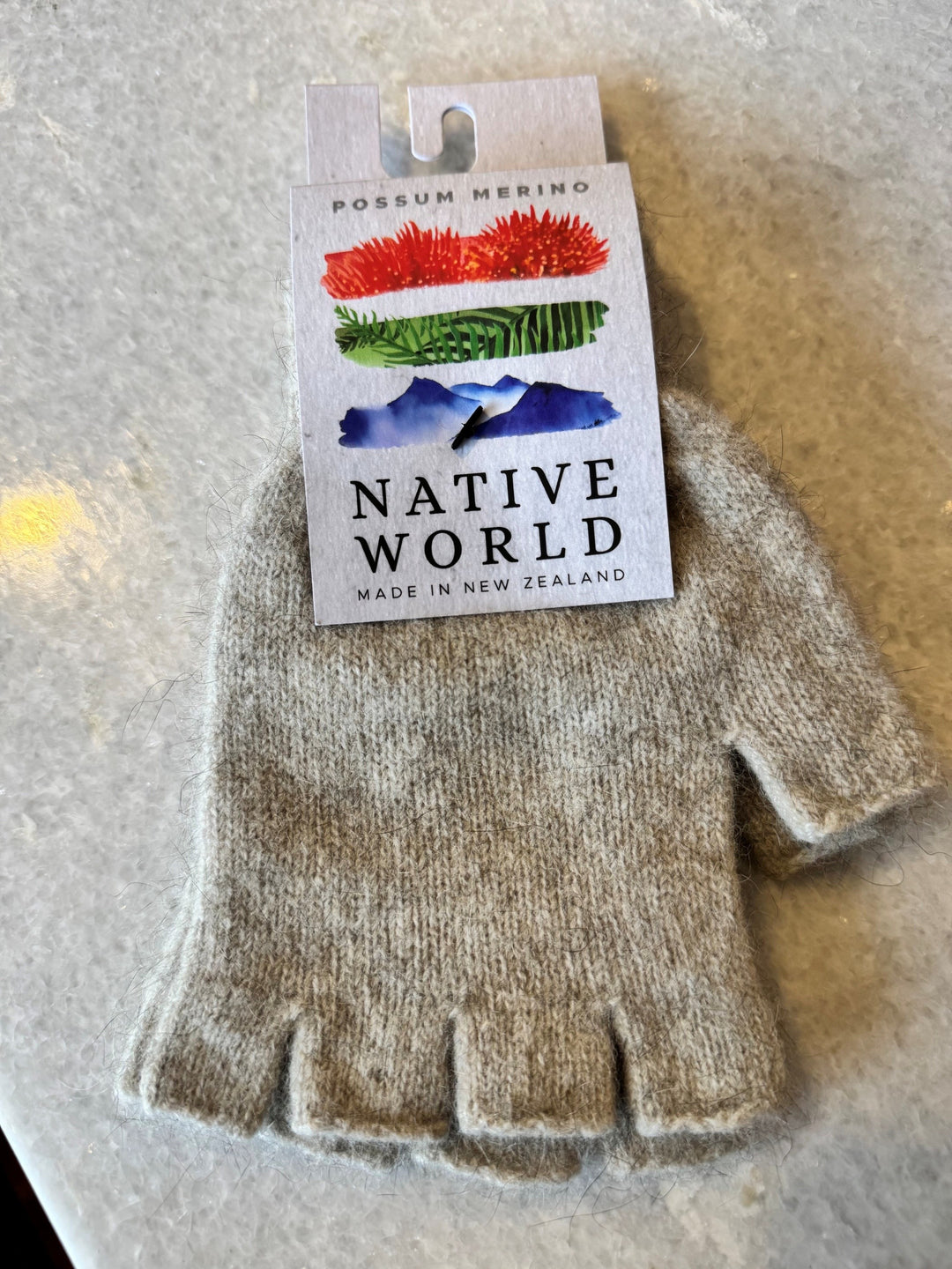 Native World Plain Fingerless Glove