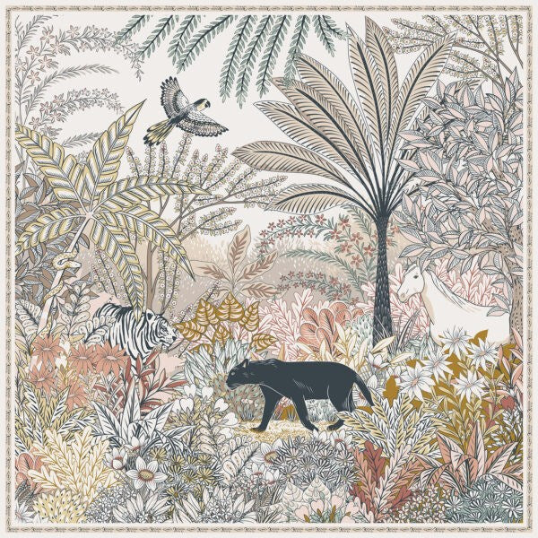 MAISON MANLI Silk Scarf 50X50CM