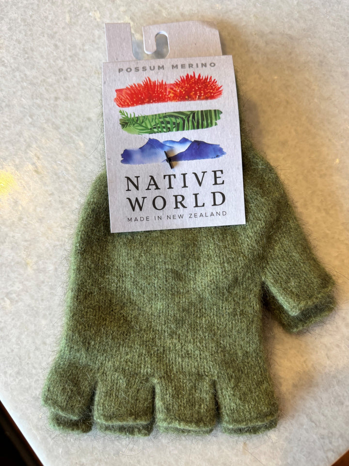 Native World Plain Fingerless Glove