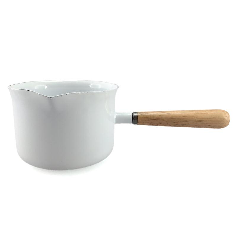 Enamel Butter Warmer -  white - The Hamilton Hamper