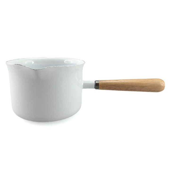 Enamel Butter Warmer -  white - The Hamilton Hamper