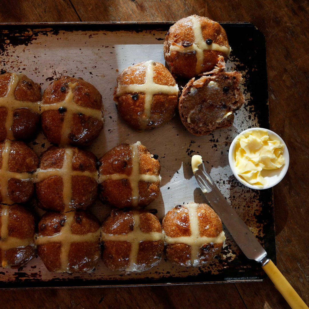 Irrewarra Sourdough Hot Cross Buns - The Hamilton Hamper