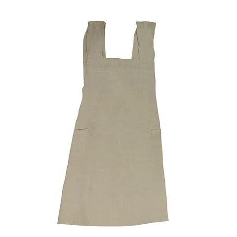 Apron Cross Back Linen