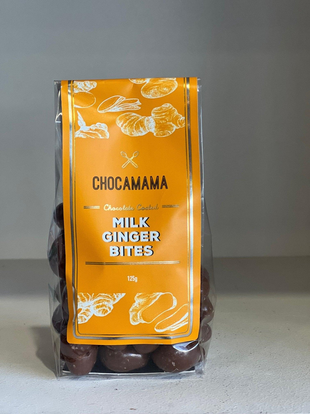 Chocamama - Milk Ginger Bites 125g - The Hamilton Hamper