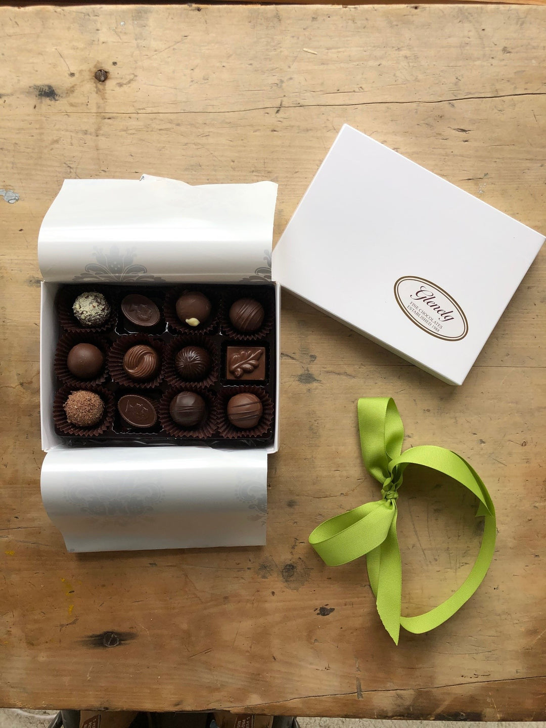 Glenelg Chocolate Gift Box with Ribbon - The Hamilton Hamper